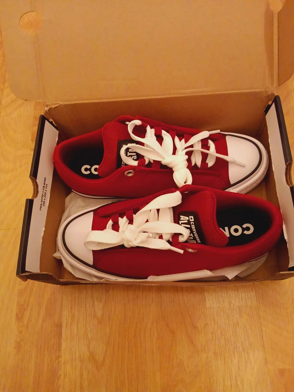 Converse/Chuck Taylor All Star Luw Puff - Red/Unisex/ Size Men'8.5- Women's 10 - Picture 4 of 10